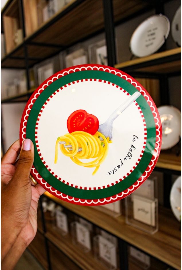 Azulejo Decorativo Redondo  Pasta Mimo Galeria -3-